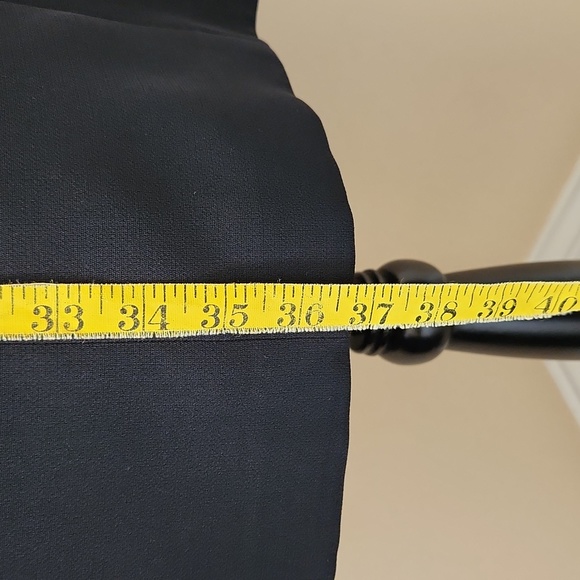 SC COLLECTION Made in Canada 3/4 Length Black Spring Trench Coat - Picture 6 of 12